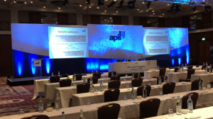 APIL stage set at the very successful Celtic Manor Hotel event.